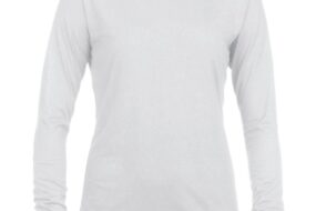Dámské funkční tričko s dlouhými rukávy PERFORMANCE bílá