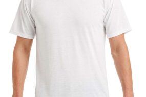 Unisex funkční tričko Anvil PÁNSKÉ bílé