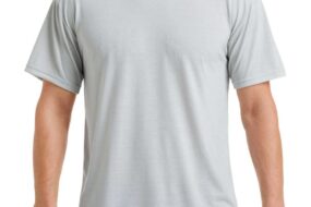 Unisex funkční tričko Anvil PÁNSKÉ stříbrná